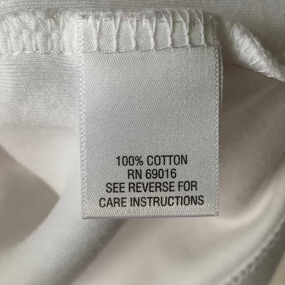 Studio Works The Studio Tee White American Flag T-Shirt Handkerchief Jewels XL - Picture 7 of 15